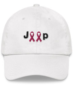 Jeep Breast Cancer Logo Dad hat Caps Breast Cancer