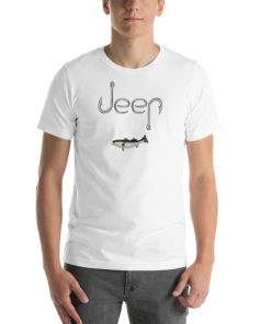 Jeep Hooks Logo Short-Sleeve Unisex T-Shirt T-Shirts Fishing