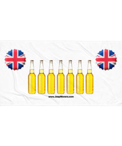 United Kingdom Beer Bottles Jeep Grill Towel Towels Beer