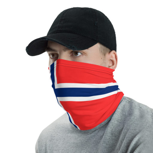 Norway Flag Neck Gaiter Neck Gaiters Norway
