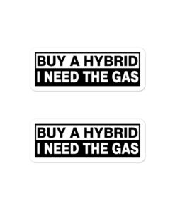 Buy A Hybrid… Bubble-free stickers (X2) Stickers Other